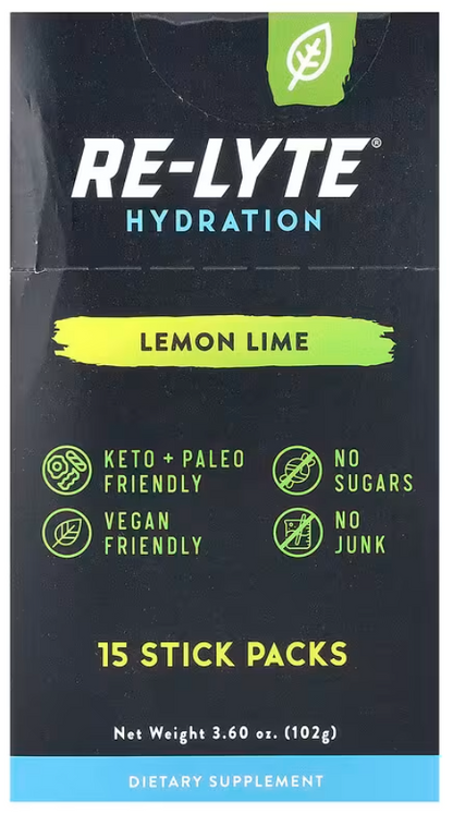REDMOND: Electrolyte Lemon Lm 15p, 15 pk