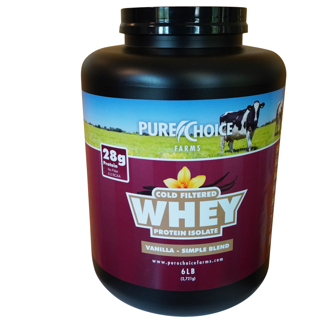 Pure Choice Farms: Whey Protein Isolate with Organic Vanilla