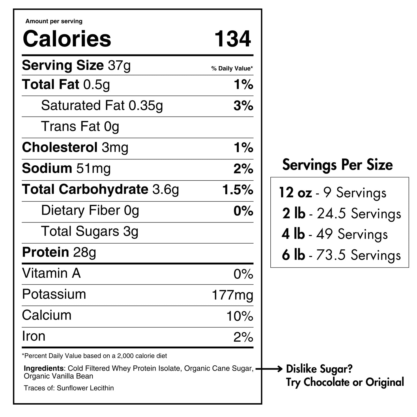 Pure Choice Farms: Whey Protein Isolate with Organic Vanilla