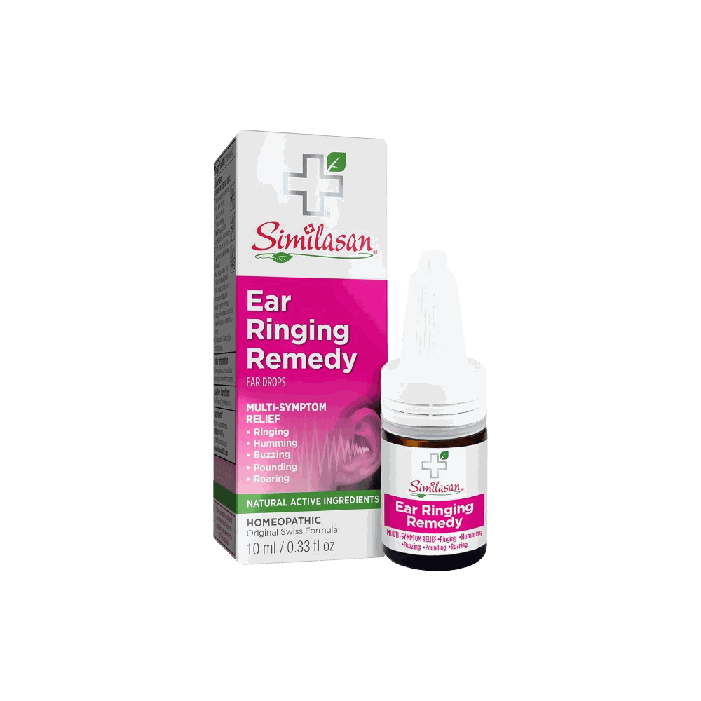 SIMILASAN Ear Ringing Remedy 0.33 oz natural relief drops for tinnitus and ear noise