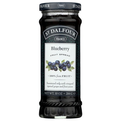 ST DALFOUR: Blueberry Fruit Spread, 10 oz - SMART GREENS