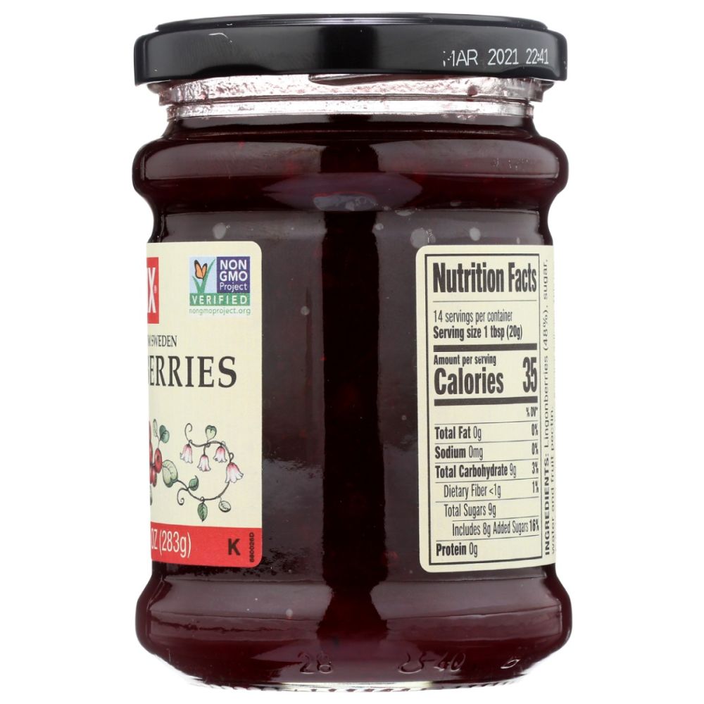 FELIX: Lingonberries, 10 oz - SMART GREENS