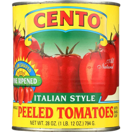 Cento Italian Style Whole Peeled Tomatoes 28 oz can perfect for authentic Italian cooking and recipes