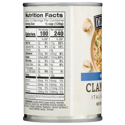DELALLO: White Clam Sauce, 10.5 oz - SMART GREENS