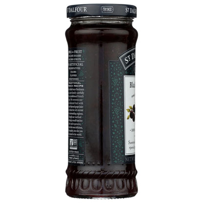 ST DALFOUR: Black Cherry Fruit Spread, 10 oz - SMART GREENS