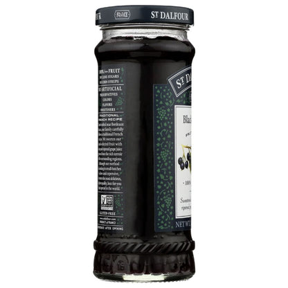 ST DALFOUR: Blackcurrant Fruit Spread, 10 oz - SMART GREENS