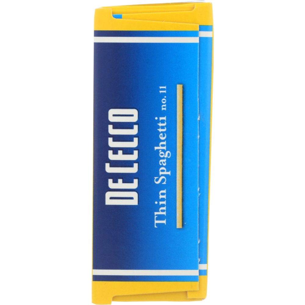 DE CECCO: Thin Spaghetti No 11 Pasta, 16 oz - SMART GREENS