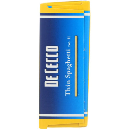 DE CECCO: Thin Spaghetti No 11 Pasta, 16 oz - SMART GREENS