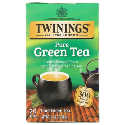 TWINING TEA: Green Tea, 20 bg - SMART GREENS