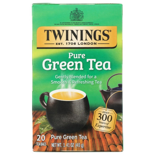 TWINING TEA: Green Tea, 20 bg - SMART GREENS