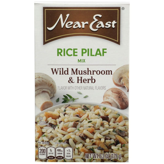 NEAR EAST: Rice Pilafs and Blends Mushroom and Herb, 6.3 oz - SMART GREENS