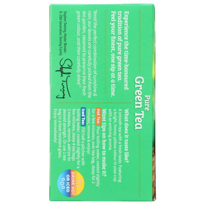 TWINING TEA: Green Tea, 20 bg - SMART GREENS