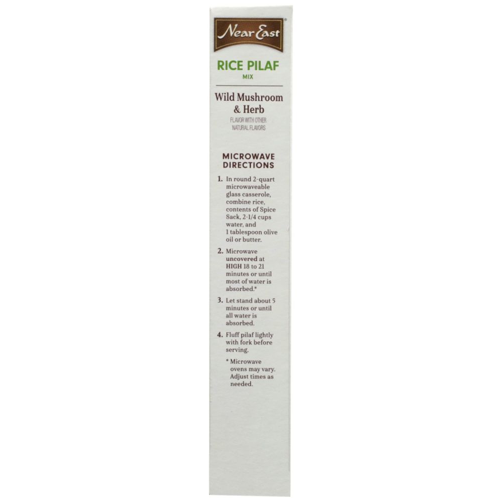 NEAR EAST: Rice Pilafs and Blends Mushroom and Herb, 6.3 oz - SMART GREENS