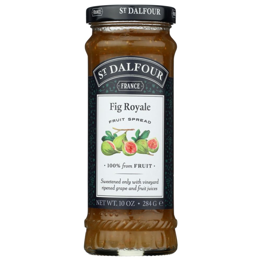 ST DALFOUR: Fig Royale Fruit Spread, 10 oz - SMART GREENS