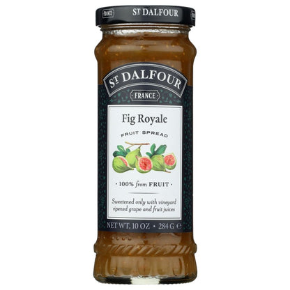 ST DALFOUR: Fig Royale Fruit Spread, 10 oz - SMART GREENS