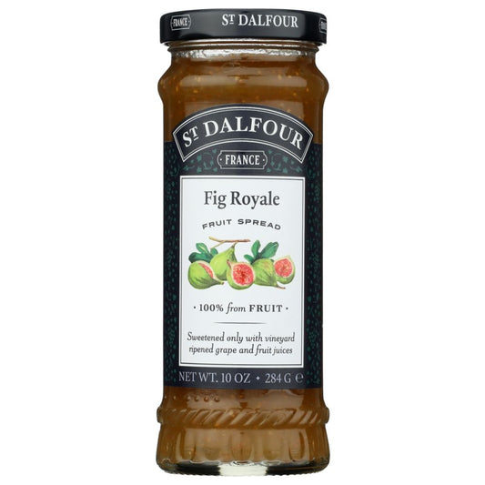 ST DALFOUR: Fig Royale Fruit Spread, 10 oz - SMART GREENS