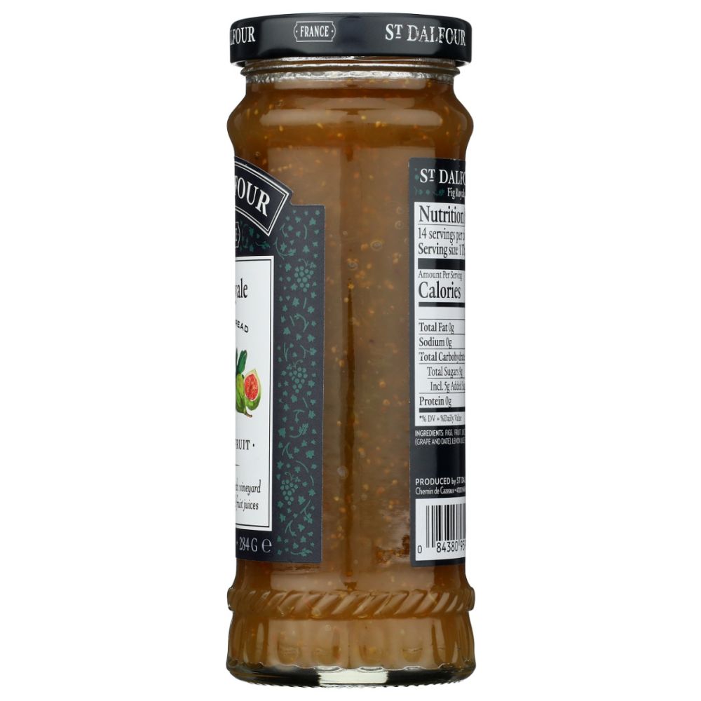 ST DALFOUR: Fig Royale Fruit Spread, 10 oz - SMART GREENS