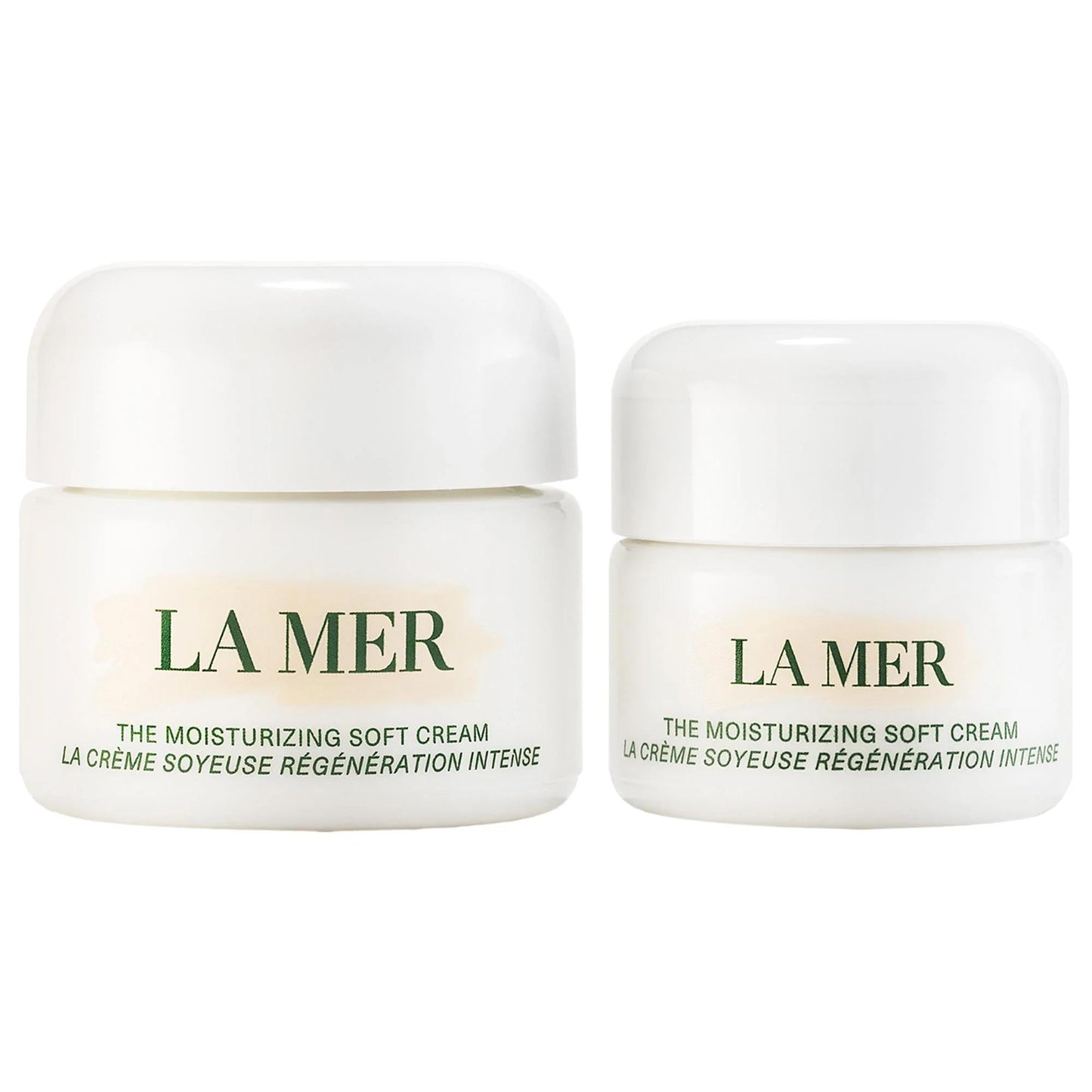 La Mer The Moisturizing Soft Cream Home & Away Set - Anti-Aging Skincare Gift Set for Dry Skin, Limited Edition