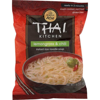 Thai Kitchen Gluten Free Lemongrass and Chili Instant Rice Noodle Soup packet