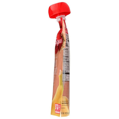 Banana apple puree pouch with nutrition label and non-GMO verified seal