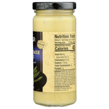 REESE Hollandaise Sauce 7.5 oz bottle for vegetables and Eggs Benedict