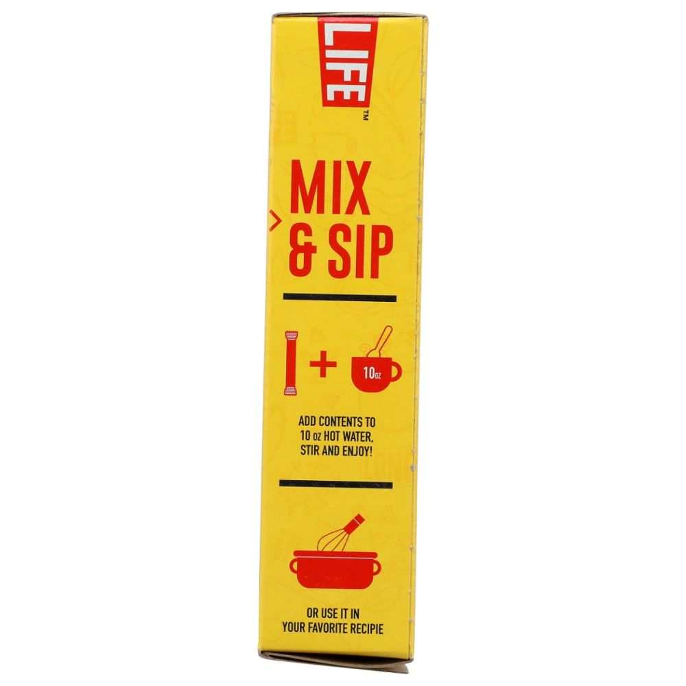 LONOLIFE savory chicken bone broth sticks with black pepper and thyme 4-pack