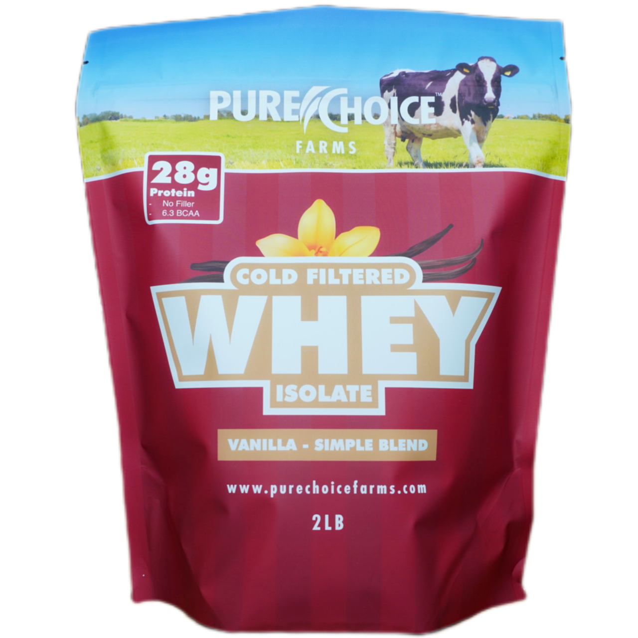 Pure Choice Farms: Whey Protein Isolate with Organic Vanilla