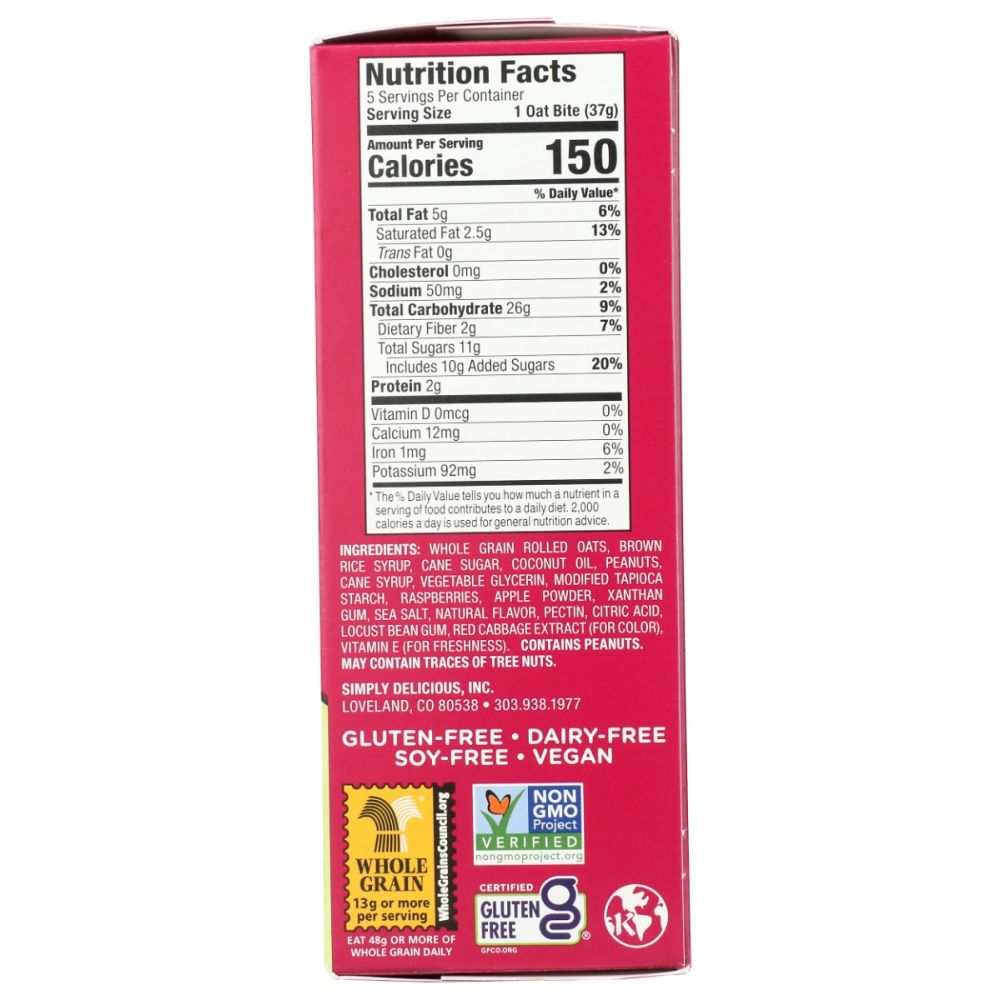 BOBOS OAT BARS peanut butter and jelly oat bites gluten-free vegan snack pack