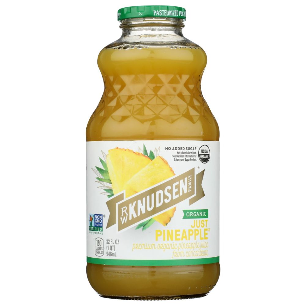 KNUDSEN: Organic Pineapple Juice, 32 fo - SMART GREENS