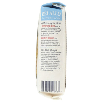 DELALLO: Orzo No. 65 Pasta, 16 oz - SMART GREENS