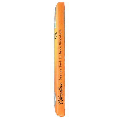 CHOCOLOVE: Orange Peel In Dark Chocolate Bar, 3.2 oz - SMART GREENS