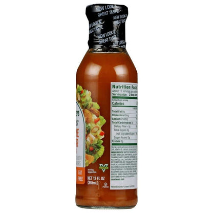 WALDEN FARMS Calorie Free Sesame Ginger Dressing bottle 12 oz with ginger and sesame flavor