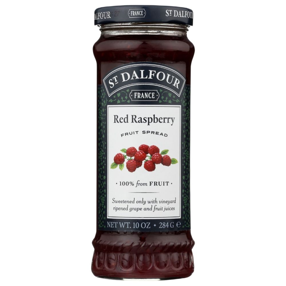 ST DALFOUR: Red Raspberry, 10 oz - SMART GREENS