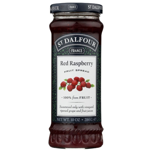 ST DALFOUR: Red Raspberry, 10 oz - SMART GREENS