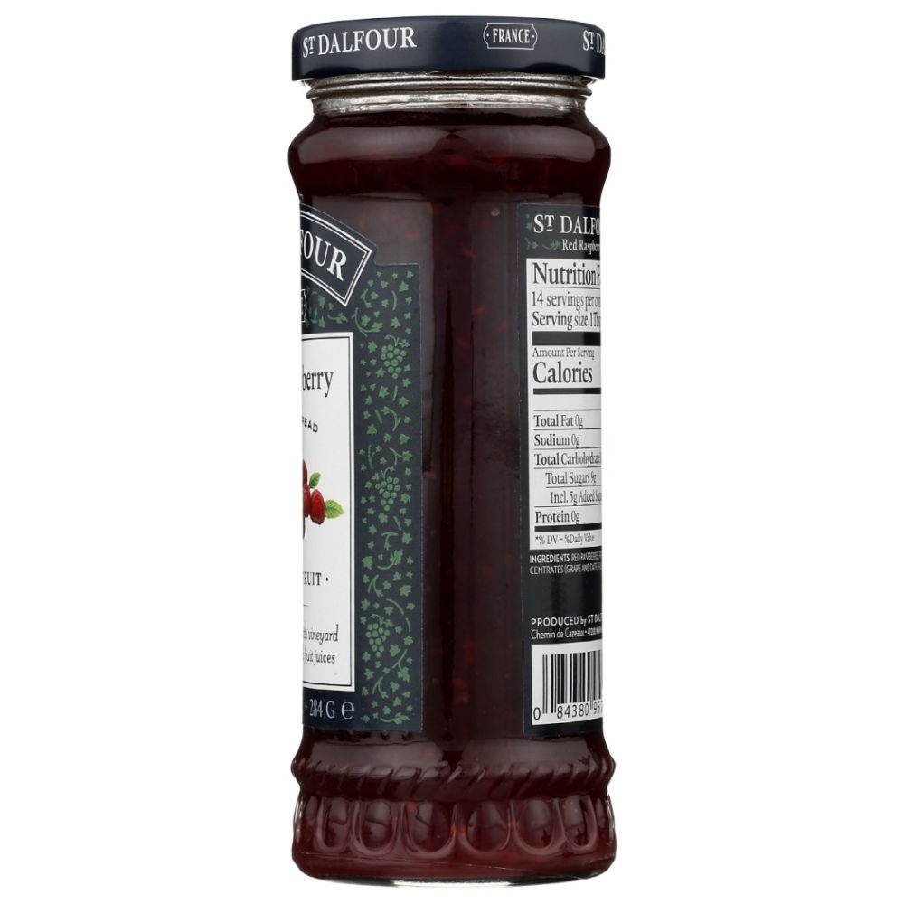 ST DALFOUR: Red Raspberry, 10 oz - SMART GREENS