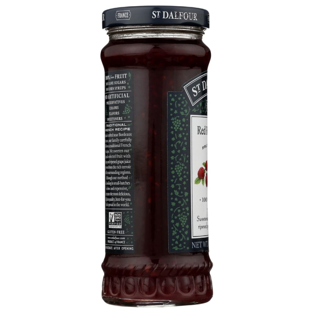 ST DALFOUR: Red Raspberry, 10 oz - SMART GREENS