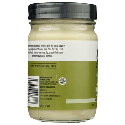 SPECTRUM NATURALS: Organic Mayonnaise with Olive Oil, 12 oz - SMART GREENS