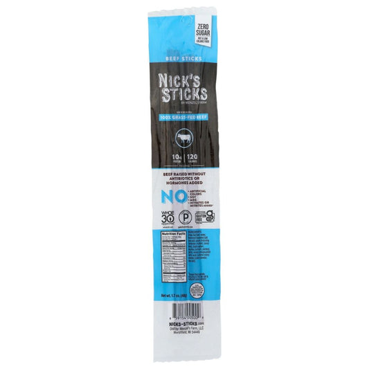 NICKS STICKS: Beef Snack Sticks, 1.7 oz - SMART GREENS