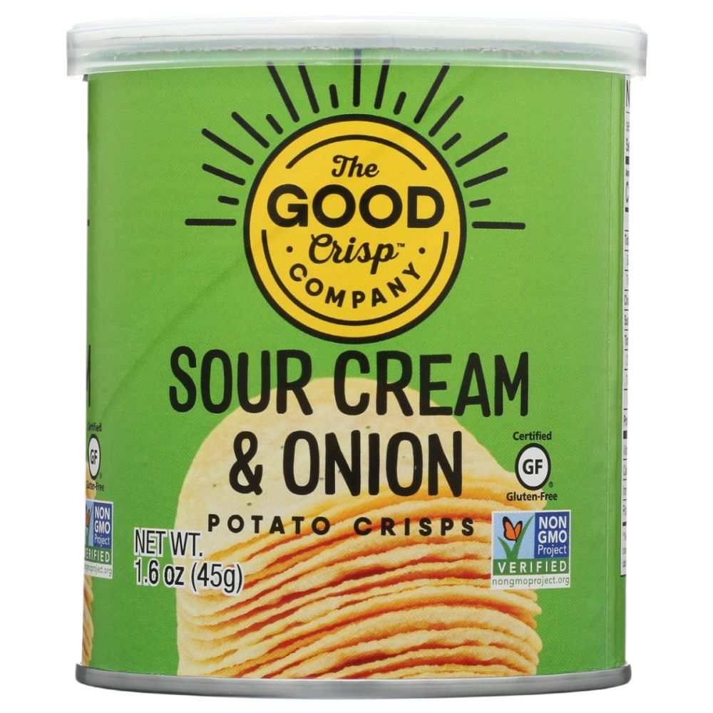 THE GOOD CRISP COMPANY Mini Pack Sour Cream and Onion 1.6 oz snack pack