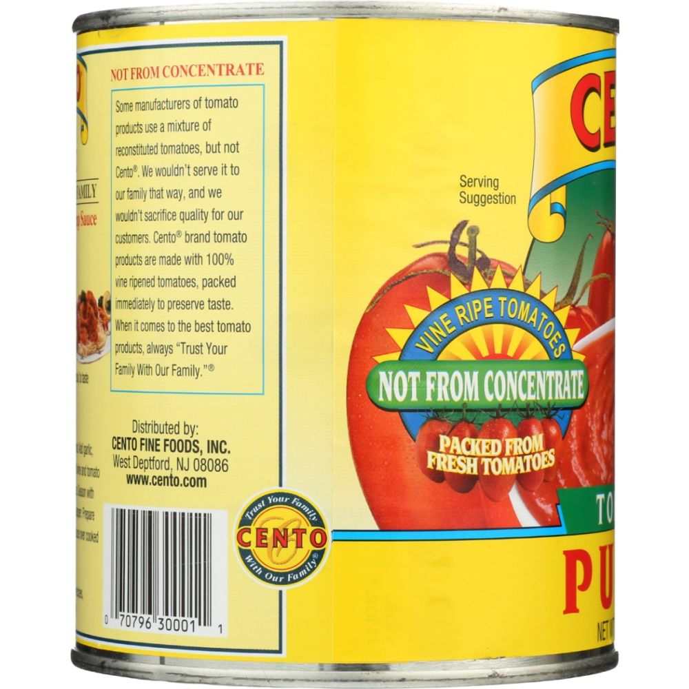 Cento Tomato Puree 28 oz can for rich, smooth cooking sauce