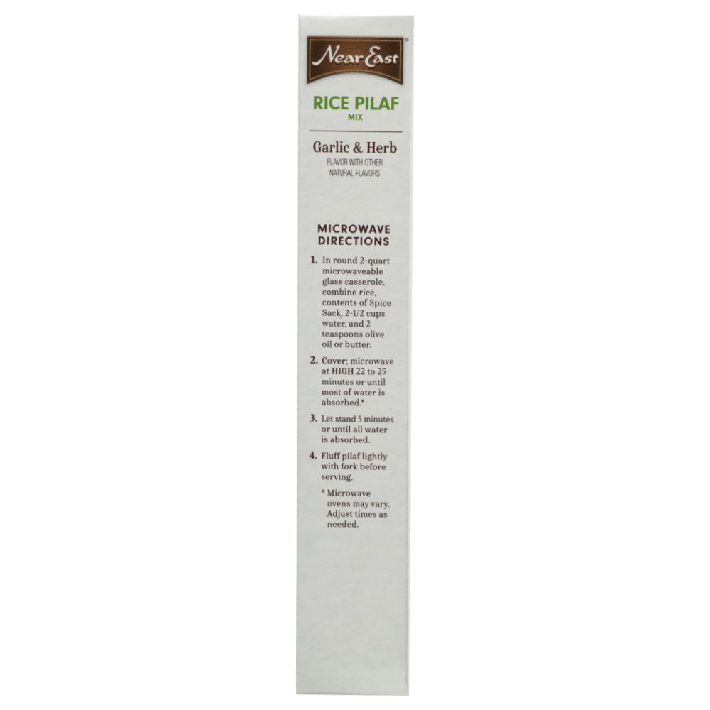 NEAR EAST: Rice Pilaf and Blends Garlic and Herb, 6.3 oz - SMART GREENS