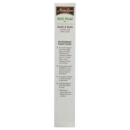 NEAR EAST: Rice Pilaf and Blends Garlic and Herb, 6.3 oz - SMART GREENS