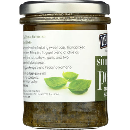 DELALLO: Pesto Jar, 6.35 oz - SMART GREENS
