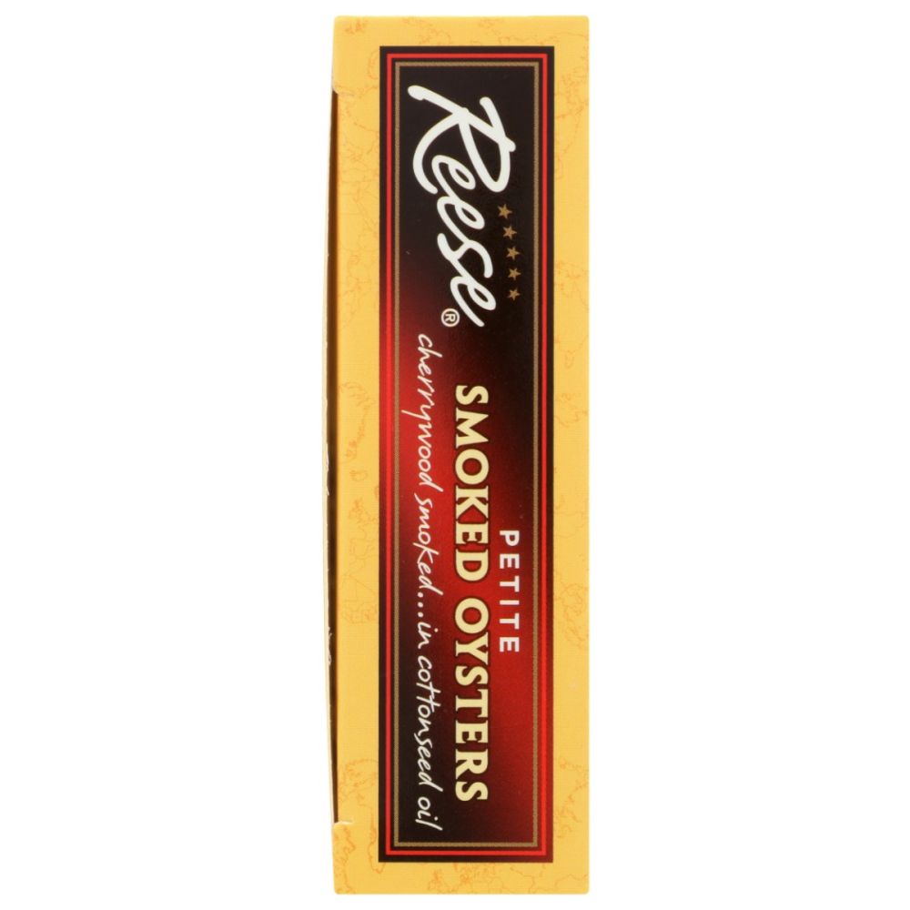 REESE: Petite Smoked Oysters, 3.7 oz - SMART GREENS