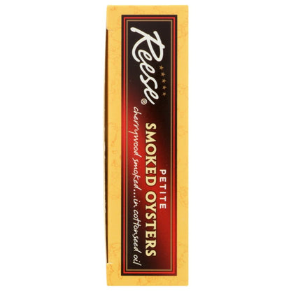 REESE: Petite Smoked Oysters, 3.7 oz - SMART GREENS