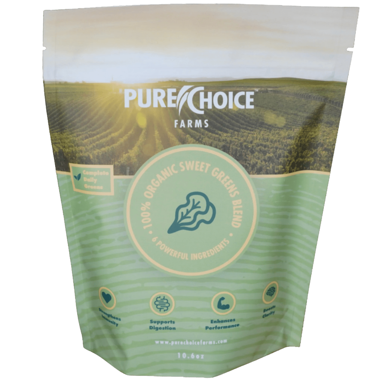 Pure Choice Farms: Sweet Organic Powdered Superfood Greens