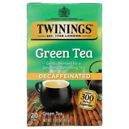 TWINING TEA: Green Decaf, 20 bg - SMART GREENS