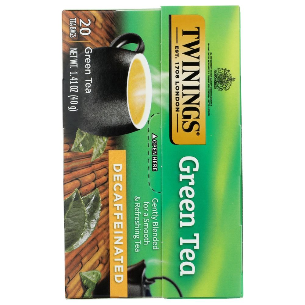 TWINING TEA: Green Decaf, 20 bg - SMART GREENS