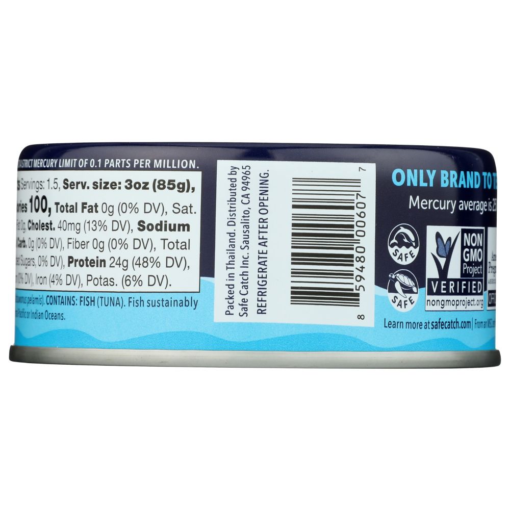 SAFECATCH: Elite Wild Tuna, 5 oz - SMART GREENS