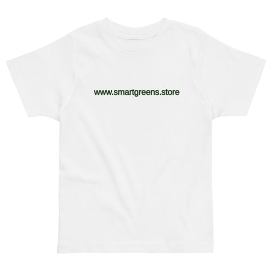"www.smartgreens.store" Toddler T-shirt - SMART GREENS